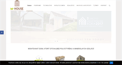 Desktop Screenshot of mhouse.sk